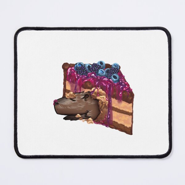 Item preview, capybara in cake slice designed and sold by Demakusan.