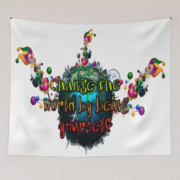 Item preview, Change the world by being yoursel designed and sold by atomsama.