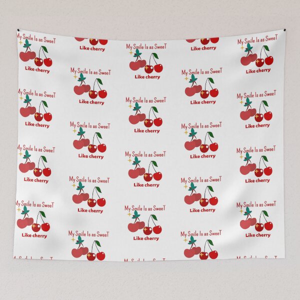 Item preview, vintage cherry pattern retro collection designed and sold by HdanRDesign.