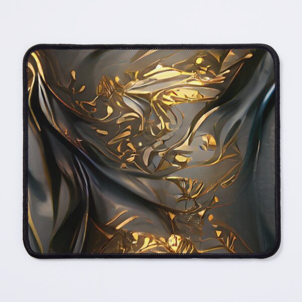 Item preview, Black and Golden Swirls II designed and sold by ~.