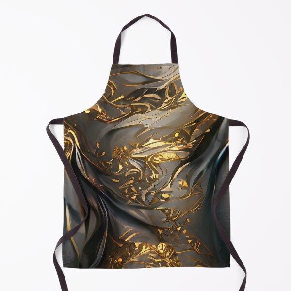 Item preview, Black and Golden Swirls II designed and sold by ~.