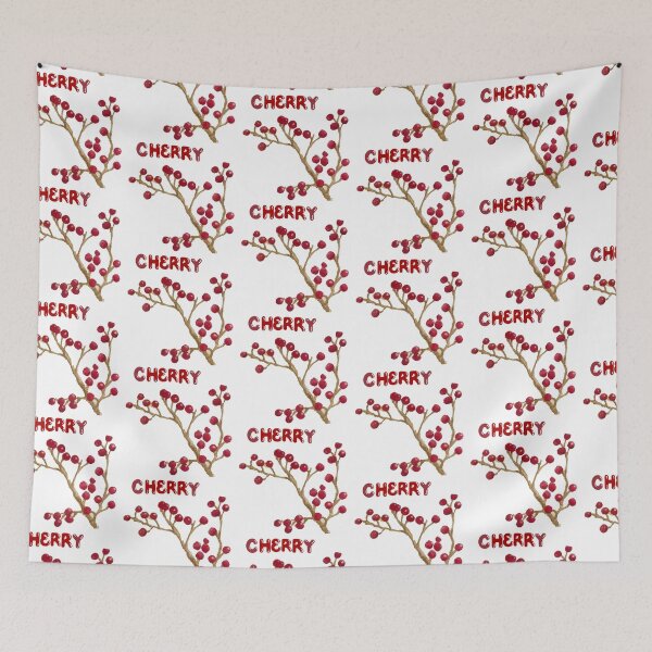 Item preview, vintage cherry pattern retro collection designed and sold by HdanRDesign.