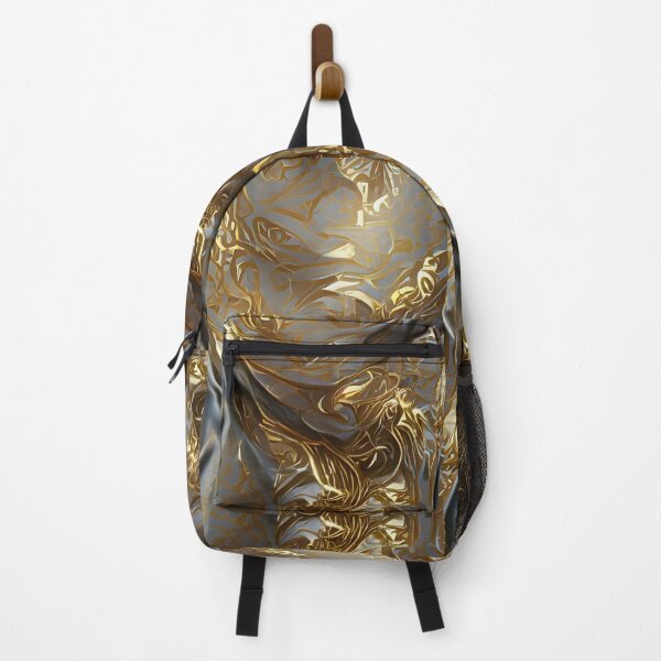 Item preview, Black and Golden Swirls III designed and sold by ~.