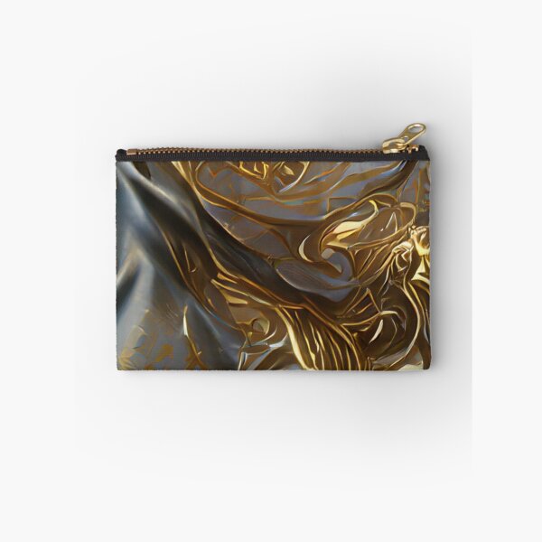 Item preview, Black and Golden Swirls III designed and sold by ~.