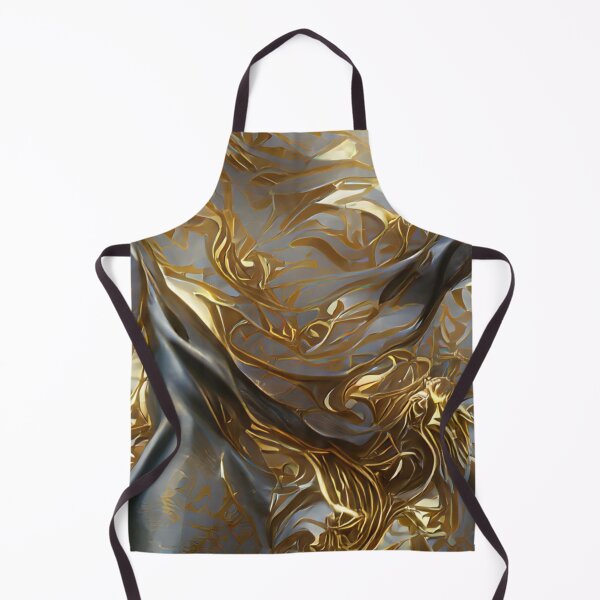 Item preview, Black and Golden Swirls III designed and sold by ~.