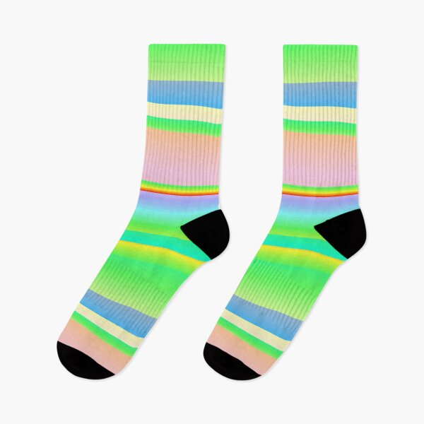 Item preview, Green multicolor striped | Green multi colored stripes designed and sold by lausn.