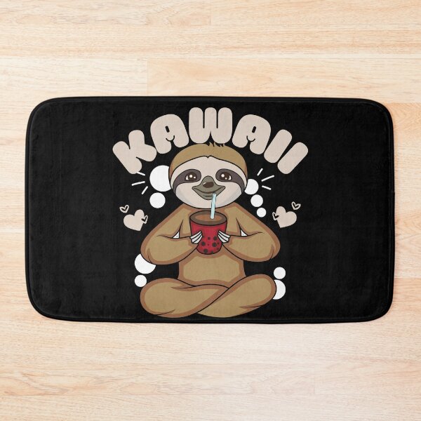 Item preview, Kawaii Sloth Drinking Boba designed and sold by FurioInc.