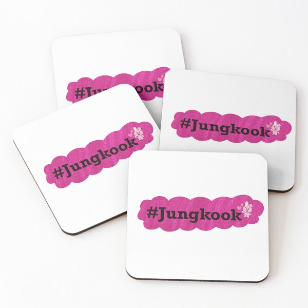 Item preview, BTS jungkook name sticker designed and sold by plainlaige.