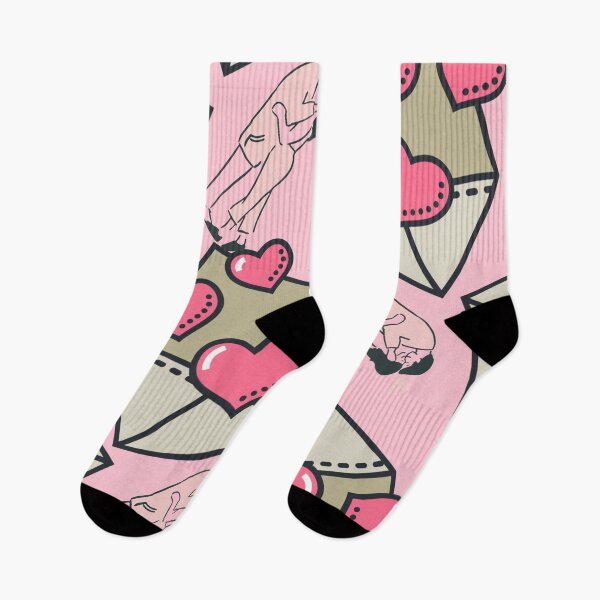 Item preview, Love Note Pink Hearts  designed and sold by Blindouija.
