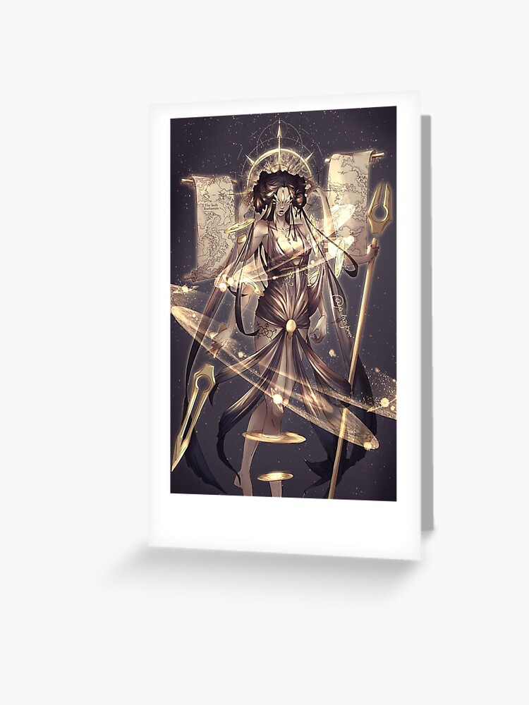 Omnisexual pride god Greeting Card by a-lazybee