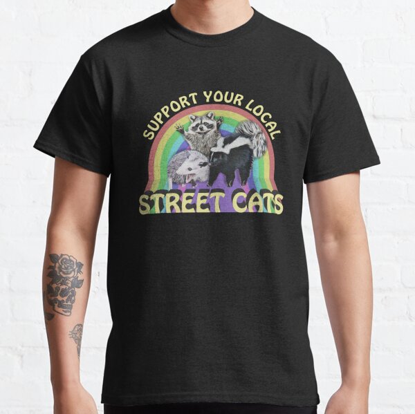 ADOPT ME, SUPPORT YOUR LOCAL STREET CAT Essential T-Shirt for