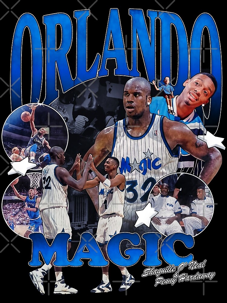 Penny Hardaway #1 Orlando Magic Monochrome Mitchell & Ness