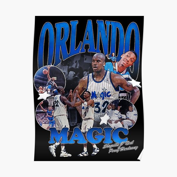 Shaquille O'Neal and Penny Hardaway Vintage' Poster for Sale by