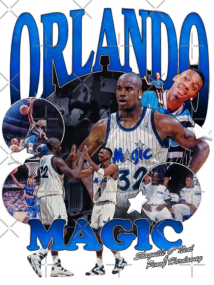 Vintage 90s Orlando Magic Penny Hardaway 1 YOUTH Large 