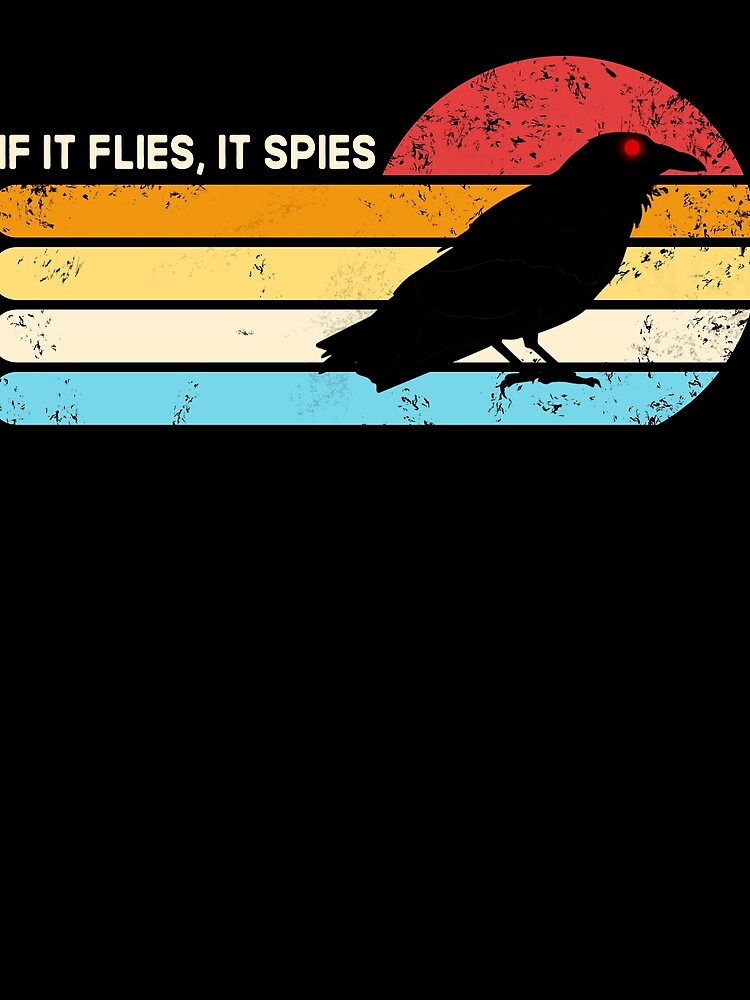 Thumbnail 3 von 3, Tuch, If It Flies It Spies Conspiracy Theory Birds Aren't Real Gear designt und verkauft von DynamicDesign.