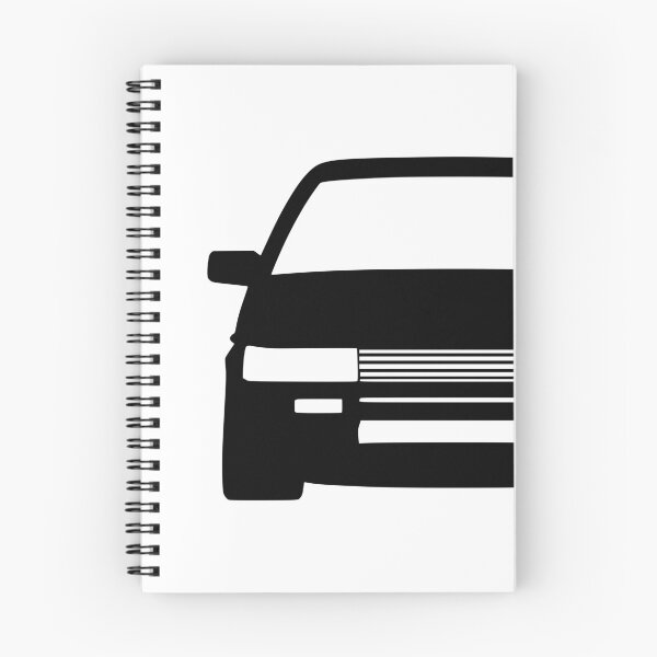Item preview, Toyota Corolla AE86 black silhouette designed and sold by EdimDesign.