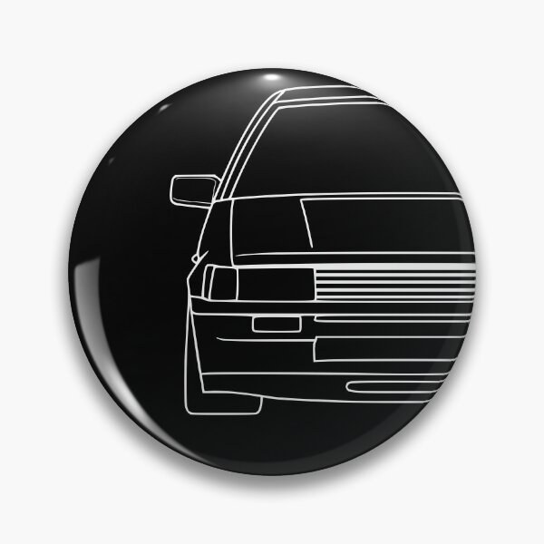 Item preview, Toyota Corolla AE86 white lines designed and sold by EdimDesign.