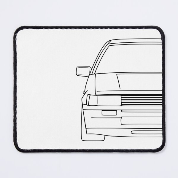 Item preview, Toyota Corolla AE86 black lines designed and sold by EdimDesign.