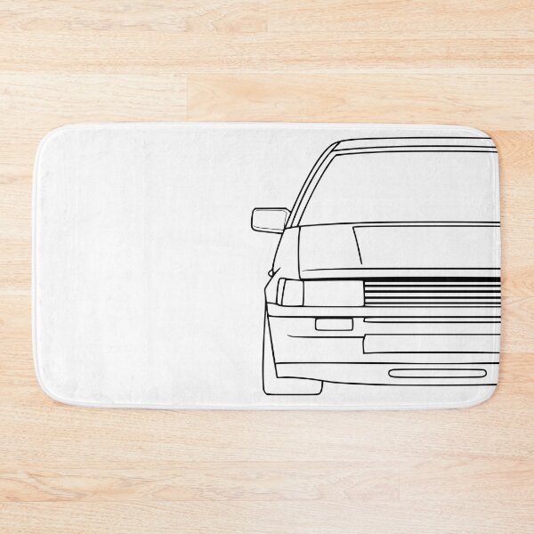 Item preview, Toyota Corolla AE86 black lines designed and sold by EdimDesign.