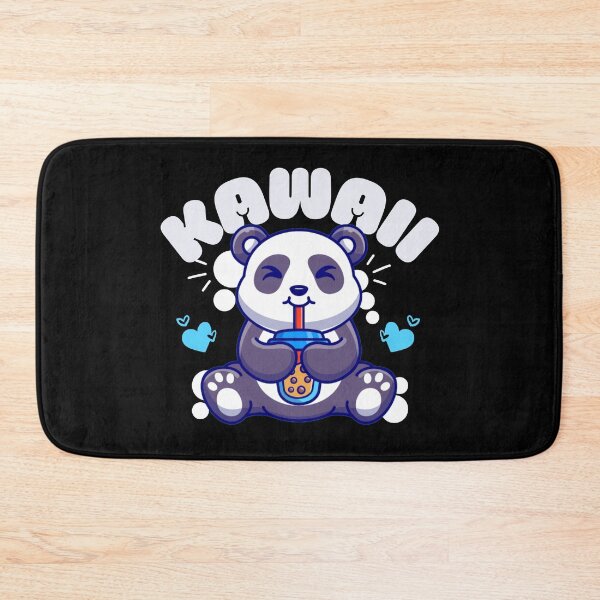Item preview, kawaii panda drinking boba designed and sold by FurioInc.