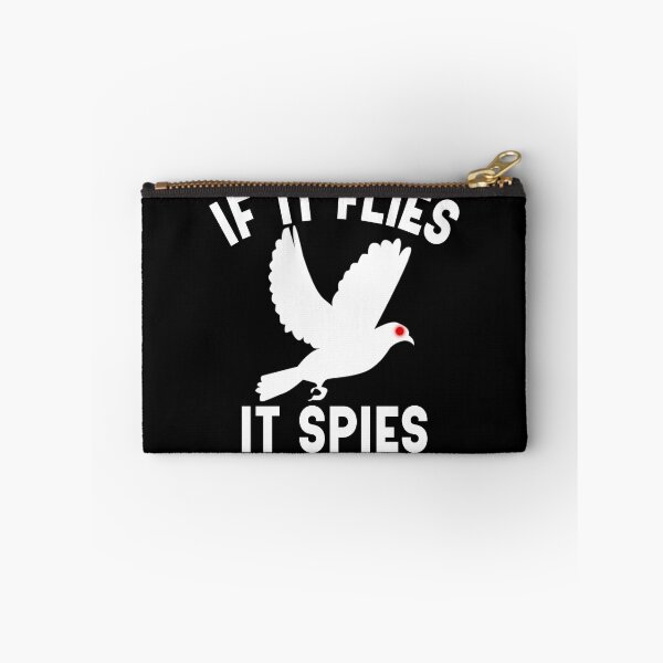 Item preview, If It Flies It Spies Conspiracy Theory Birds Aren't Real Gear designed and sold by DynamicDesign.