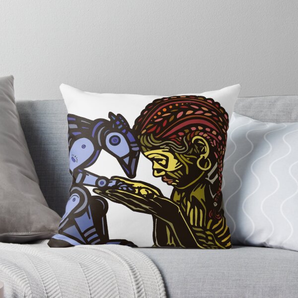 Item preview, Woman & Bird based on Graffiti of Pilpeled in Saltriver  designed and sold by Carine Martch.