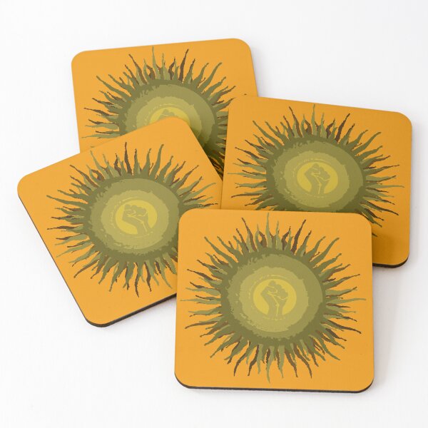 Item preview, Revolutionary sun in green. designed and sold by KoandZo.