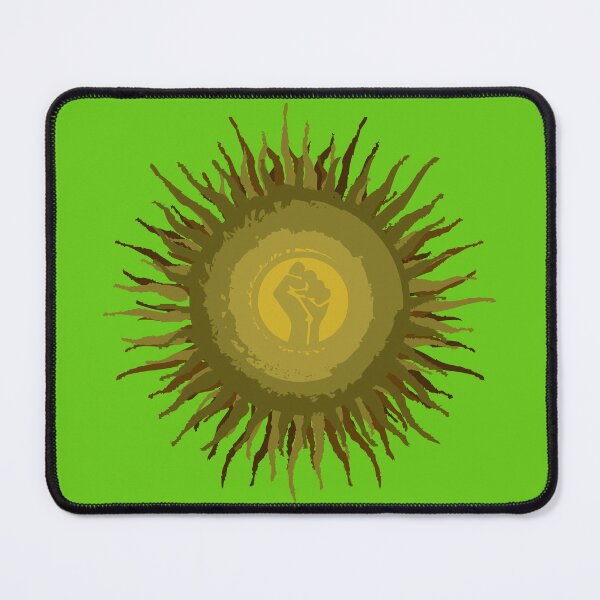 Item preview, Revolutionary sun in green. designed and sold by KoandZo.