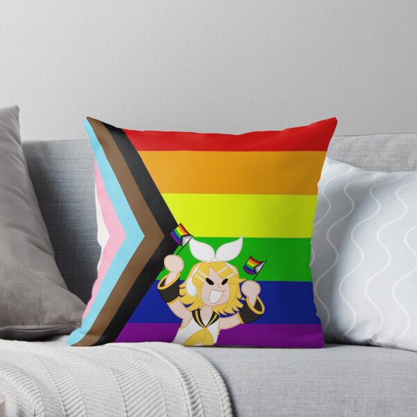Item preview, Bandera de progreso Rin Kagamine designed and sold by Vee-s-World-111.