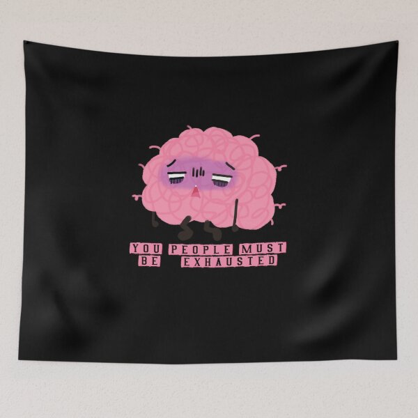 Item preview,  You People Must Be Exhausted , funny designed and sold by laamriya974.