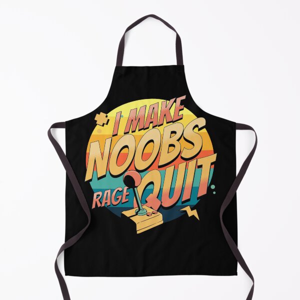 Item preview, I Make Noobs Rage Quit Retro Text and sunset designed and sold by Neggan.