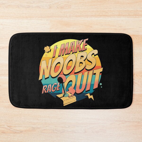 Item preview, I Make Noobs Rage Quit Retro Text and sunset designed and sold by Neggan.