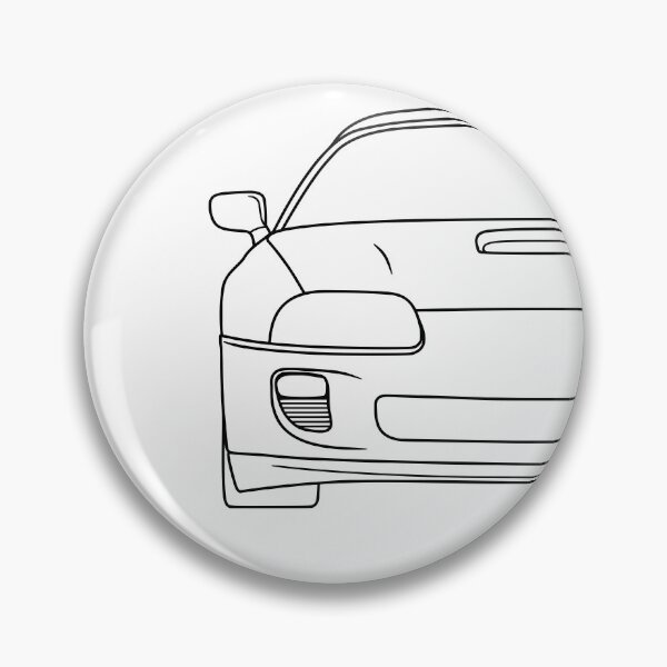 Item preview, Toyota Supra MK4 black lines designed and sold by EdimDesign.