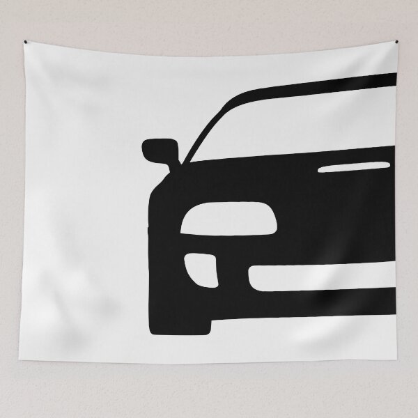 Item preview, Toyota Supra MK4 black silhouette designed and sold by EdimDesign.