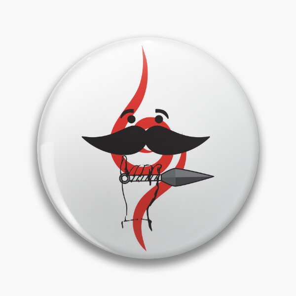 Item preview, Great Shinobi Mustache 2 designed and sold by weirdandstrange.