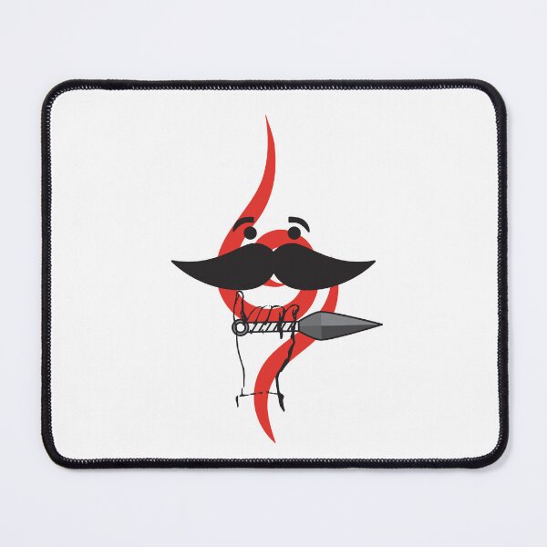 Item preview, Great Shinobi Mustache 2 designed and sold by weirdandstrange.
