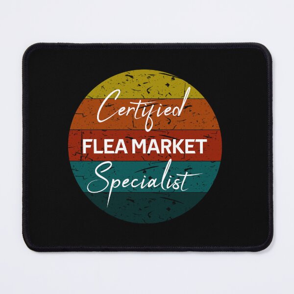 Item preview, Certified Flea Market Specialist Funny Vintage Gifts designed and sold by rachidhaz.