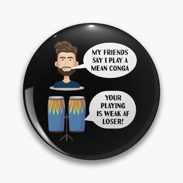 Item preview, Funny Percussionist Joke Percussion Conga Player designed and sold by JackCurtis1991.