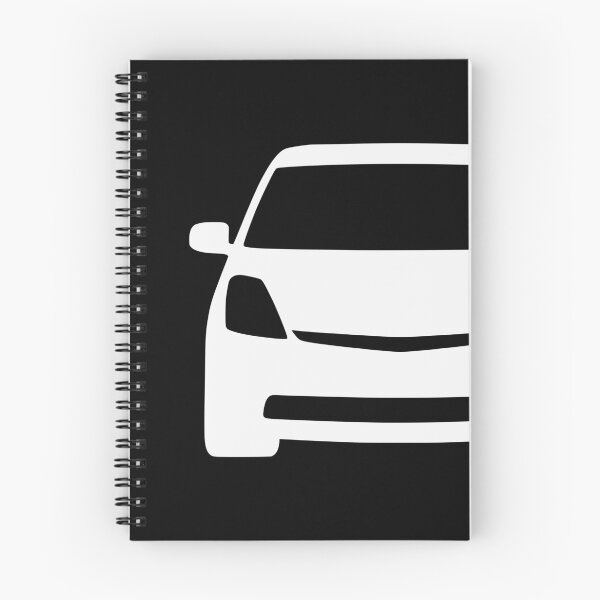 Item preview, Toyota Prius 2003-2009 white silhouette designed and sold by EdimDesign.