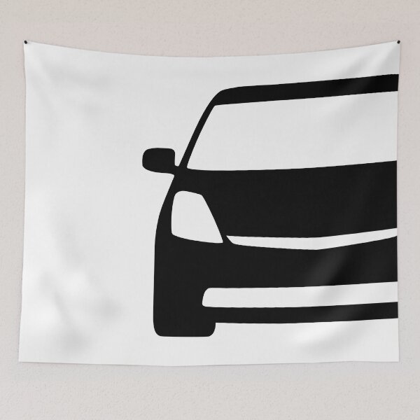 Item preview, Toyota Prius 2003-2009 black silhouette designed and sold by EdimDesign.
