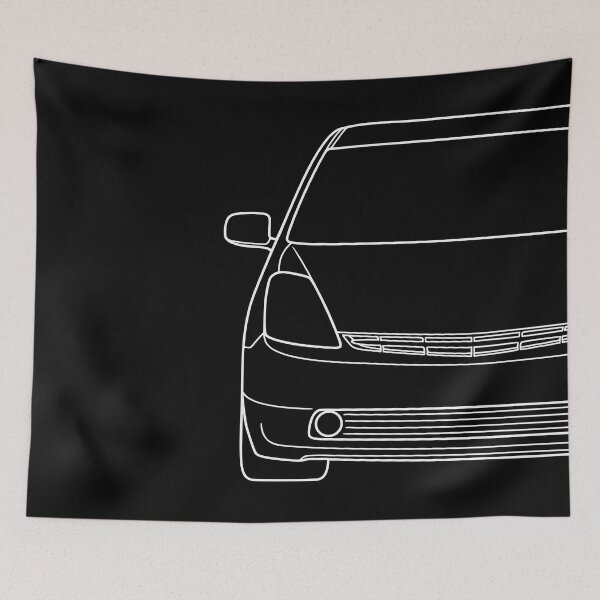 Item preview, Toyota Prius 2003-2009 white lines designed and sold by EdimDesign.