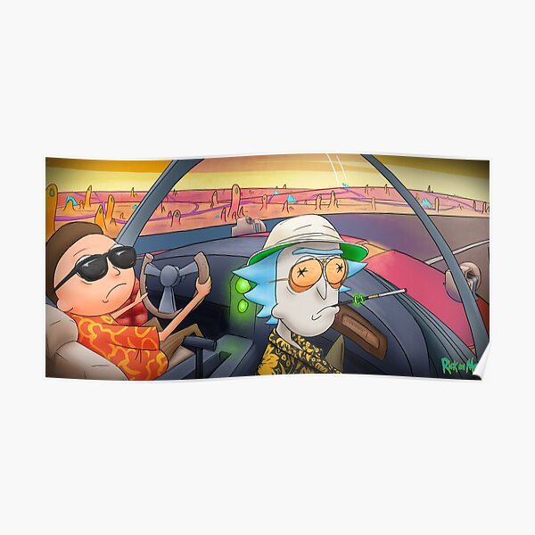 Fear and Loathing in Rick Vegas Poster