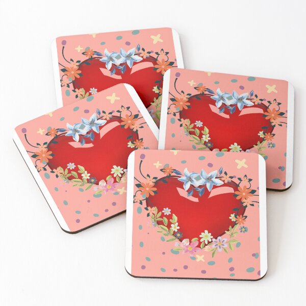 Item preview, flower heart designed and sold by WmArt-design.