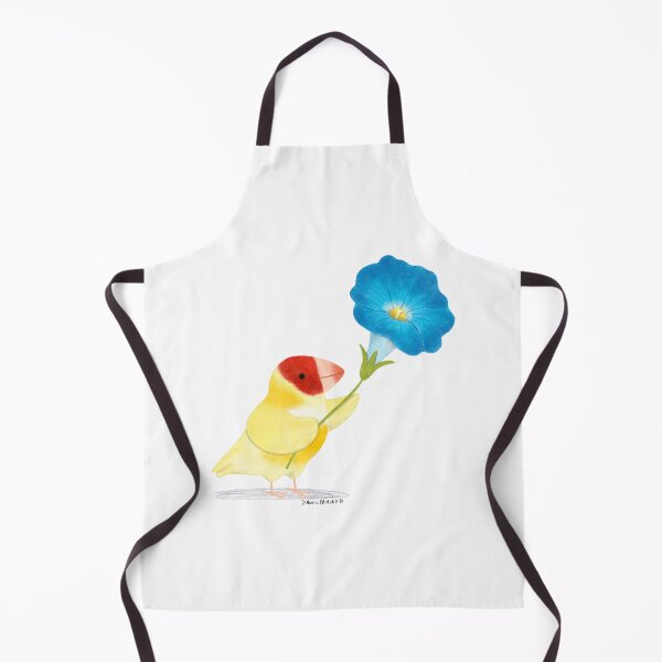 Item preview, Finch Bird with Morning Glory Flower designed and sold by julianamotzko.