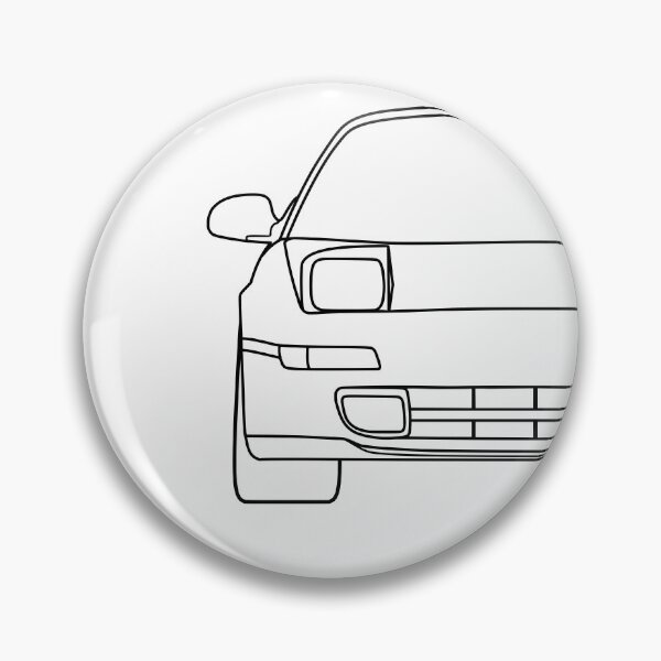 Item preview, Toyota MR2 SW20 1989-1999 black lines designed and sold by EdimDesign.