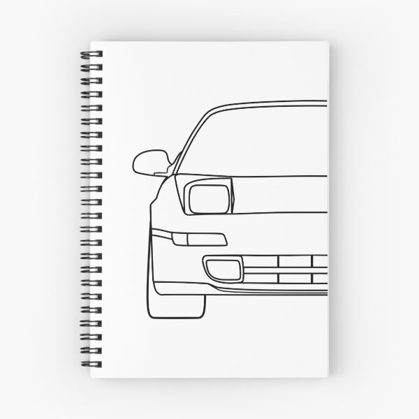 Item preview, Toyota MR2 SW20 1989-1999 black lines designed and sold by EdimDesign.