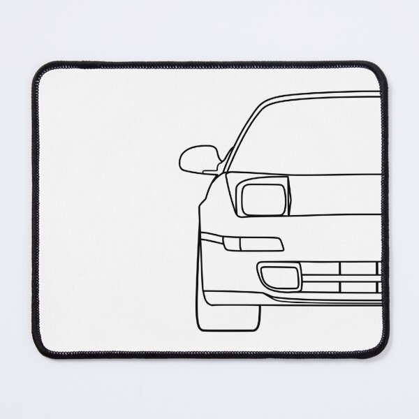 Item preview, Toyota MR2 SW20 1989-1999 black lines designed and sold by EdimDesign.