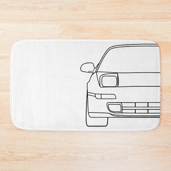 Item preview, Toyota MR2 SW20 1989-1999 black lines designed and sold by EdimDesign.