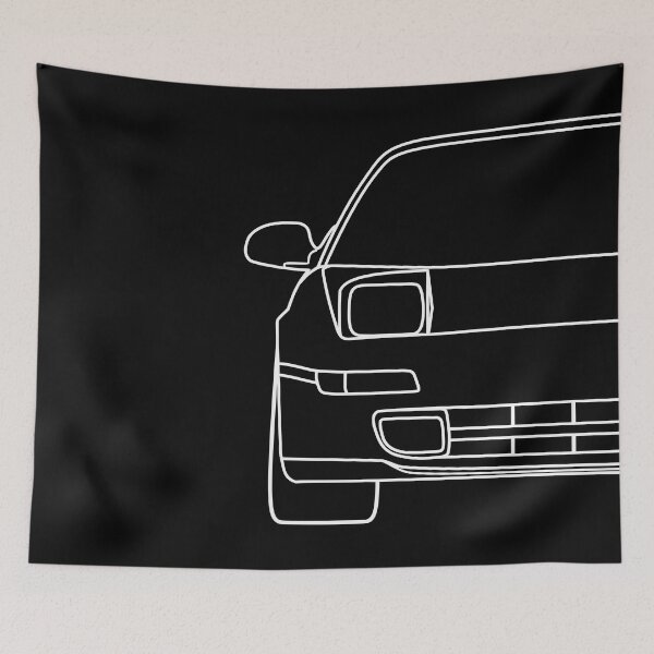 Item preview, Toyota MR2 SW20 1989-1999 white lines designed and sold by EdimDesign.