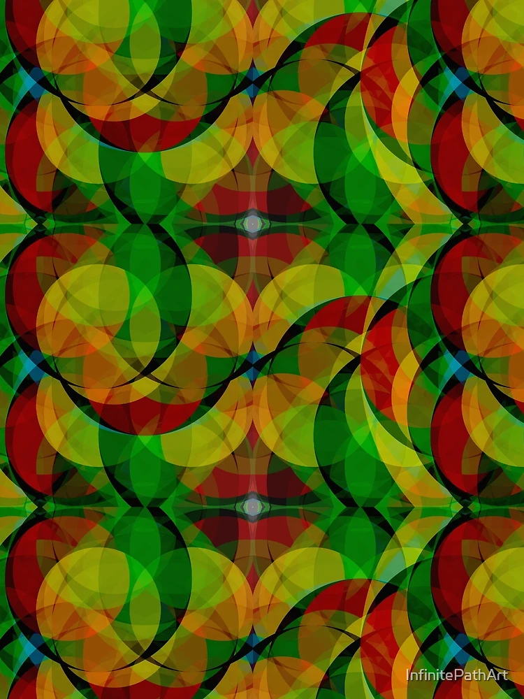 Thumbnail 3 of 3, Scarf, Discernment designed and sold by InfinitePathArt.